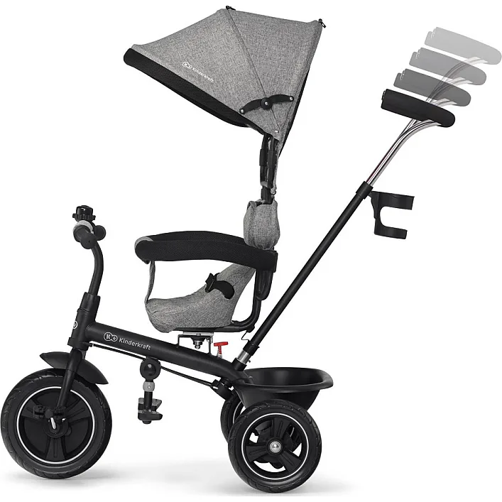 Дитячий велосипед Kinderkraft Freeway Grey Melange (KKRFRWAGRY0000) (5902533915538)