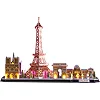 Пазл Cubic Fun Трехмерный пазл City line Париж с LED-подсветкой (L525h)