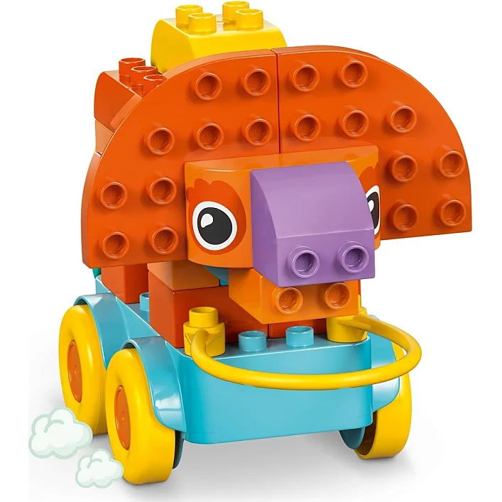 Конструктор LEGO DUPLO Динозавры на колесах 3 в 1 (10451)