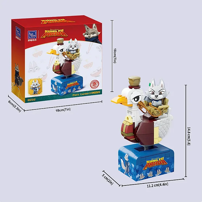 Конструктор Pantasy Kung Fu Panda Косрайдер Чжэнь (86512)