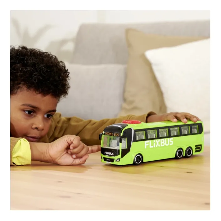 Спецтехника Dickie Toys Туристический автобус Фликсбас 26,5 см (3744015)