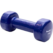 Гантель HouseFit з вініловим покриттям 2 кг (D086/DD6948-2)