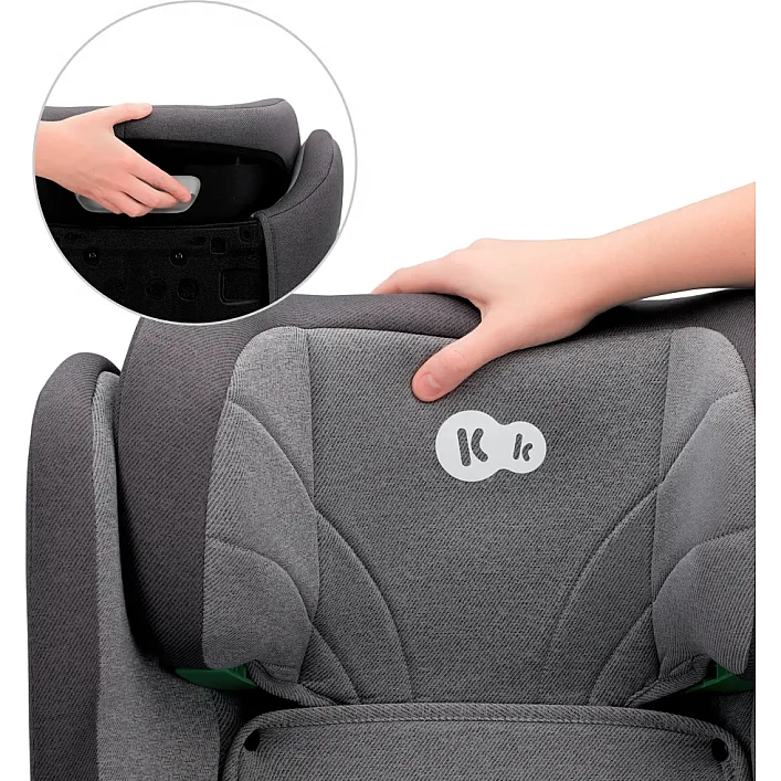 Автокрісло Kinderkraft Junior Fix 2 i-Size Rocket Grey (KCJUFI20GRY0000) (5902533921577)