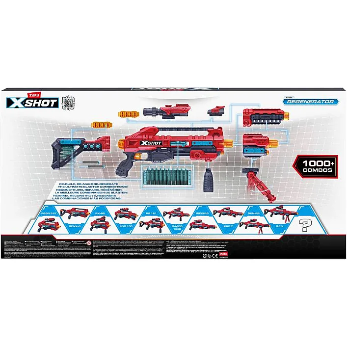 Игрушечное оружие Zuru Бластер X-Shot Excel Regenerator (36173R)