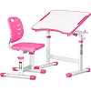 Парта зі стільцем Evo-kids Pink (Evo-07 Ergo PN)