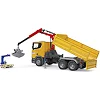 Спецтехніка Bruder Scania Super 560R з краном-маніпулятором 1:16 з аксесуарами (03551)