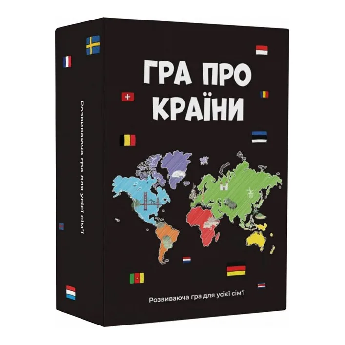Настільна гра Memo Games Гра про Країни, українська (1000175)