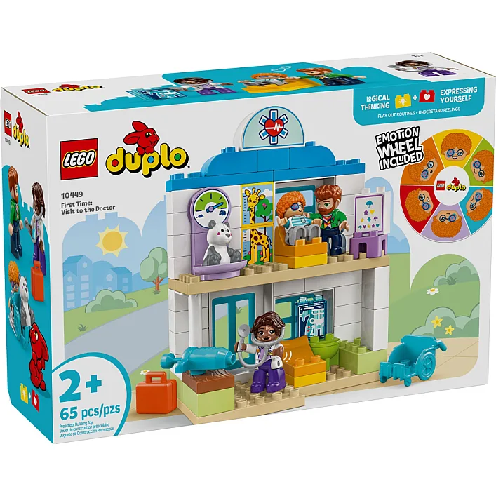 Конструктор LEGO DUPLO Town Уперше: візит до лікаря (10449)