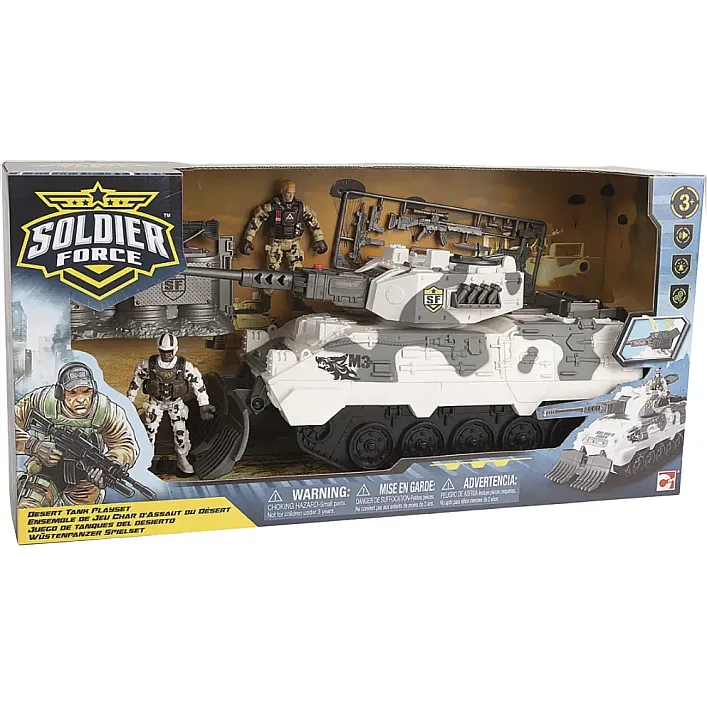 Игровой набор Chap Mei Солдаты DESERT TANK (545107)