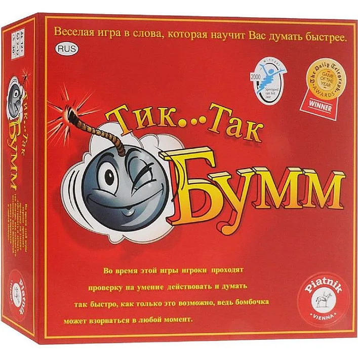 Настільна гра Piatnik Тік-Так-Бумм (PT-798092)