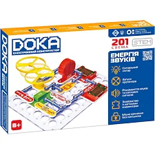Конструктор электронный DOKA "201 СХЕМА" D70706 (Кон5079)