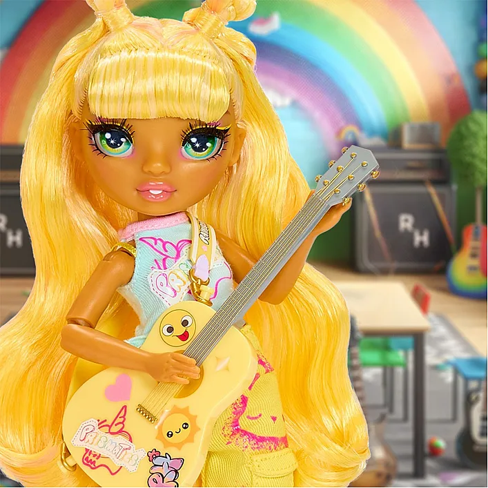 Кукла Rainbow High серии Junior High Rockband - Санни