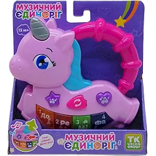 Пианино "Музыкальный единорог", сиреневый (укр)