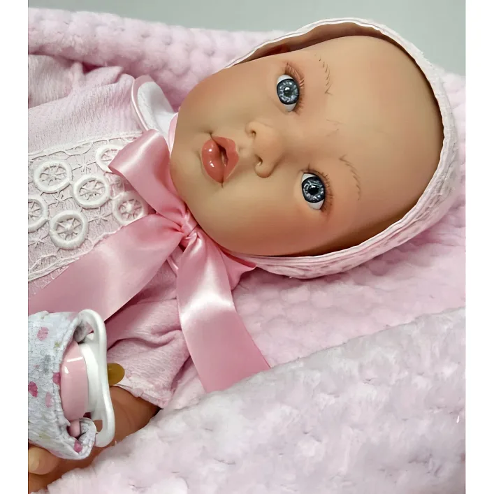 Лялька Сюзетт Reborn преміум, 48см, Nines d`Onil (02527)
