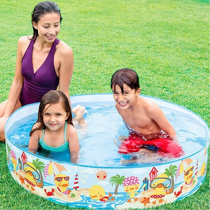 Бассейн INTEX "Утенок" каркасный в коробке 58477 г.122х25см (Риз8477)