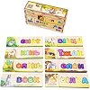 Развивающая деревянная игрушка-пазл Азбука животных Puz-91768