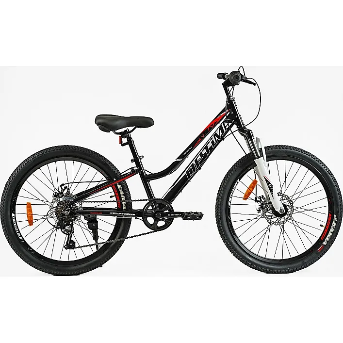 Велосипед Спортивний Corso «OPTIMA» 24" дюйми TM-24114-1