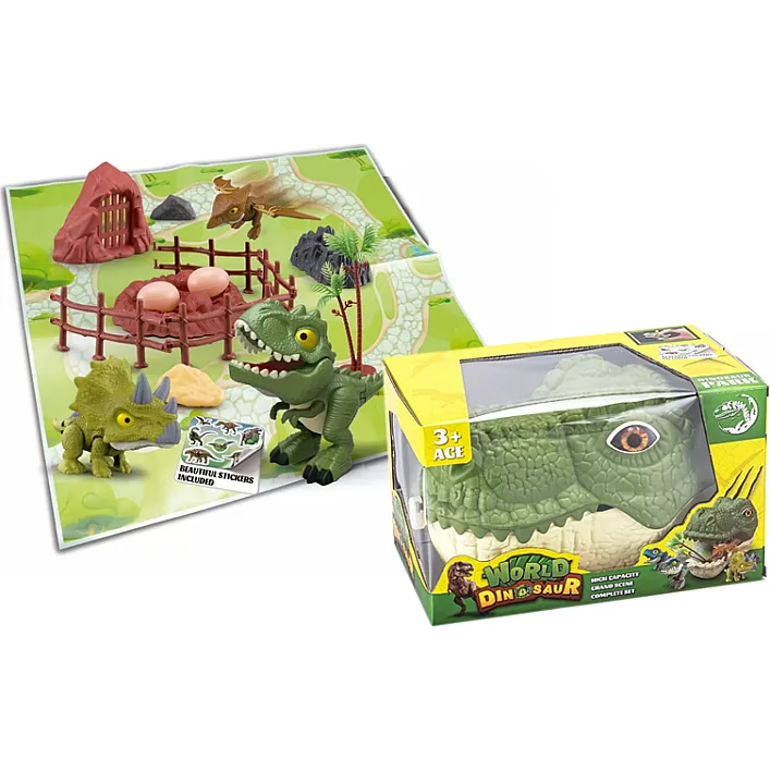 Игровой набор "Dino" с сумкой и аксессуарами, в коробке XZ-698 (Зви6176)