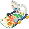 Коврик с игровым центром 977/979 2 в 1 батарейка, музыка, свет 2 кол.кор.51*11*37 см (Нем6546)