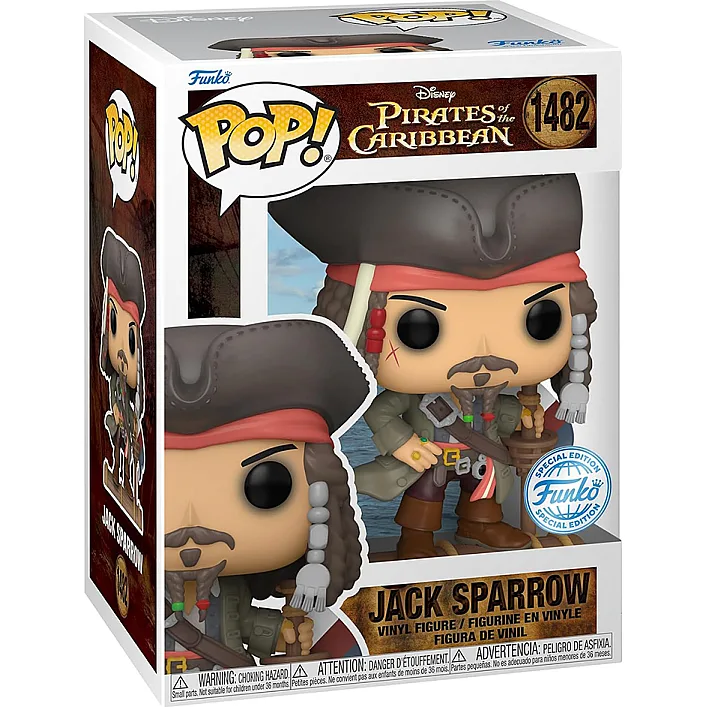 Ігрова фігурка FUNKO POP! серії "Пірати Карибського моря" - ДЖЕК СПАРРОУ