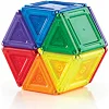 Магнитный конструктор Guidecraft PowerClix Solids, 44 детали (G9421)