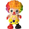 Танцующий Клоун со светом и музыкой в коробке R13 р.21*12*11см (Муз3367)