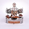 Коллекционная модель-конструктор Metal Time Riding the Best Карусель механическая (MT042)