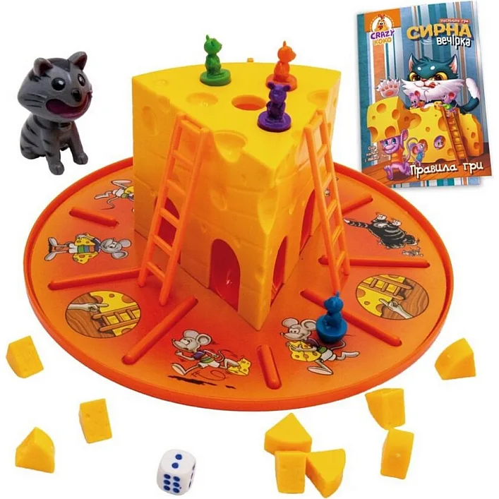 Настольная игра "Сырная вечеринка" VT8055-38 VladiToys (Нас8257)