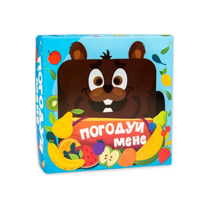 Настільна гра "Погодуй мене - бобер" 30378 STRATEG (Нас8058)