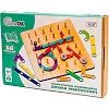Деревянная "Геометрическая Развивающая Доска" 56 комбинаций Puz-27260 PuzzleOk (Дер9207)