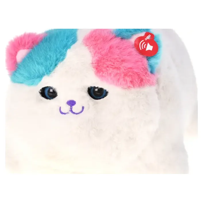 Интерактивный пушистый котик Fluff Pets мяукает, мурчит и реагирует на прикосновения BL-335/BF2505 (Мяк5229)