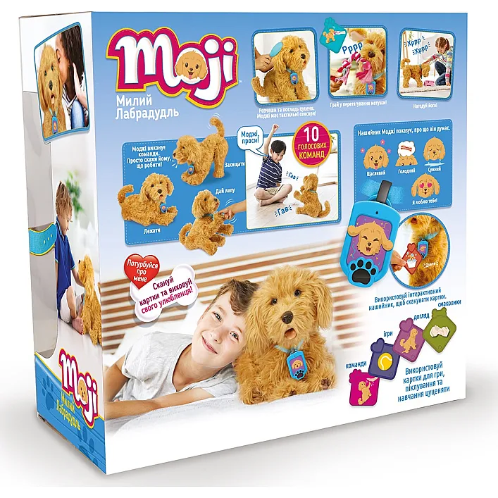 Интерактивная игрушка – Лабрадудель Moji (укр. - анг.)