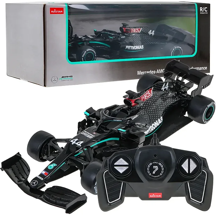 Іграшкова автомодель на радіокеруванні Mercedes AMG F1 W11 1:18, Rastar (20451)