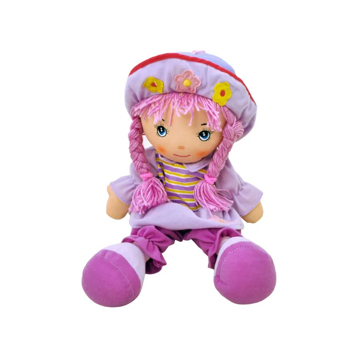Кукла мягкая музыкальная (рус), 2 вида, в шарик R2020B р.46*21см. (Лял2020)