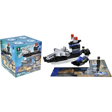 Конструктор "Block&Steps: Морская Миссия" + ходилка и мемори игра 3в1, 124дет. QB300-205 qbee (Кон3295)