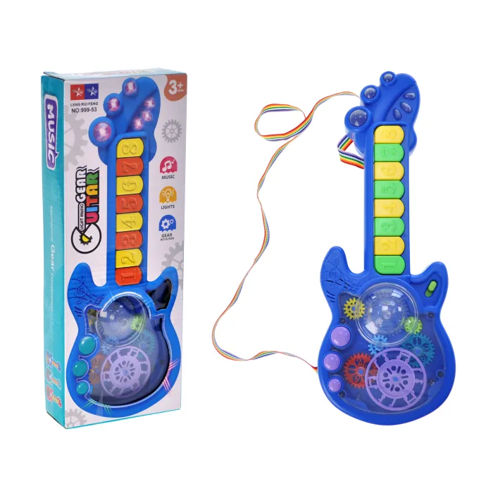 Гітара на батарейках 999-53 в коробці YG Toys (Муз2965)
