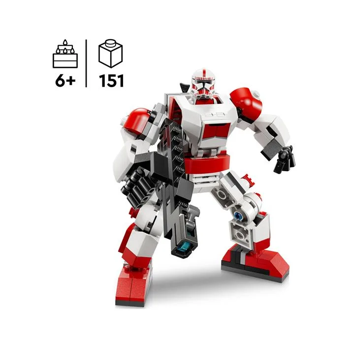 Конструктор LEGO Star Wars TM Робот ударного клону-солдата 151 Деталь ( 75448 )