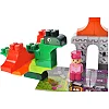 Конструктор "Block&Steps: Дракон и замок" + ходилка и мемори игра 3в1, 43дет. QB300-106 qbee (Кон7636)