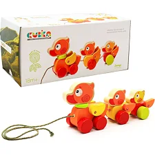 Деревянная игрушка "Путешествующие утята" арт. 13722 CUBIKA (Дер1372)