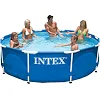 Бассейн каркас 28200 (1шт) Metal Frame Pool круглый (6+лет), в кор. 305*76см (Рез0297)
