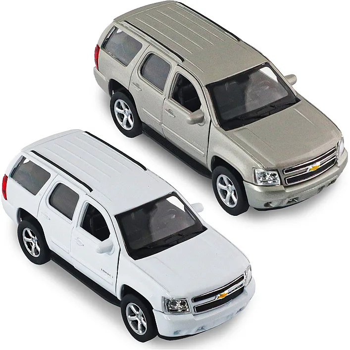 Автомодель - Chevrolet Tahoe 2008 (белый, серый)