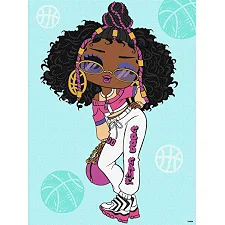 Набір для розпису по номерах для дітей "L.O.L. Surprise! Tweens Hoops Cutie" 30х40 см. KHO6285 IDEYKA (Нас9968)