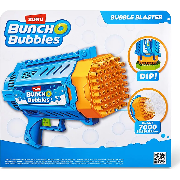 Игровой набор BUNCH O BUBBLES серии "Medium" S1 - БЛАСТЕР С МЫЛЬНЫМИ ПУЗЫРЬКАМИ (Рез4832)