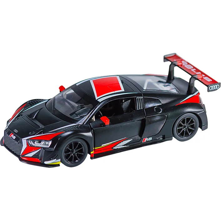 Машина металлическая "АВТОПРОМ" 68262A(B)1:24 Audi R8 LMS, батарейка, свет, звук, открывающаяся дверь, кор. 24,5*12см (Маш5657)