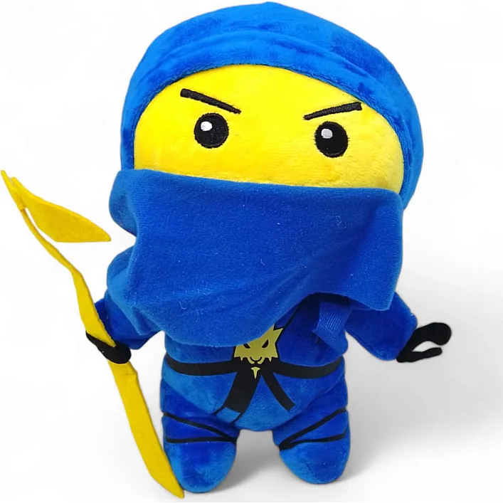 Мягкая игрушка Ниндзяго, 25 см синий