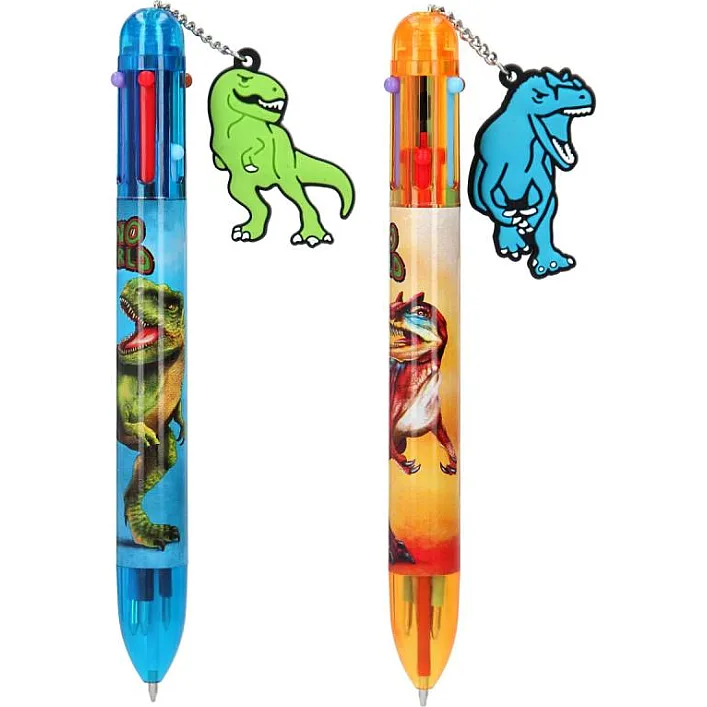 Кулькова ручка Dino World 6 кольорів, Motto (411384)