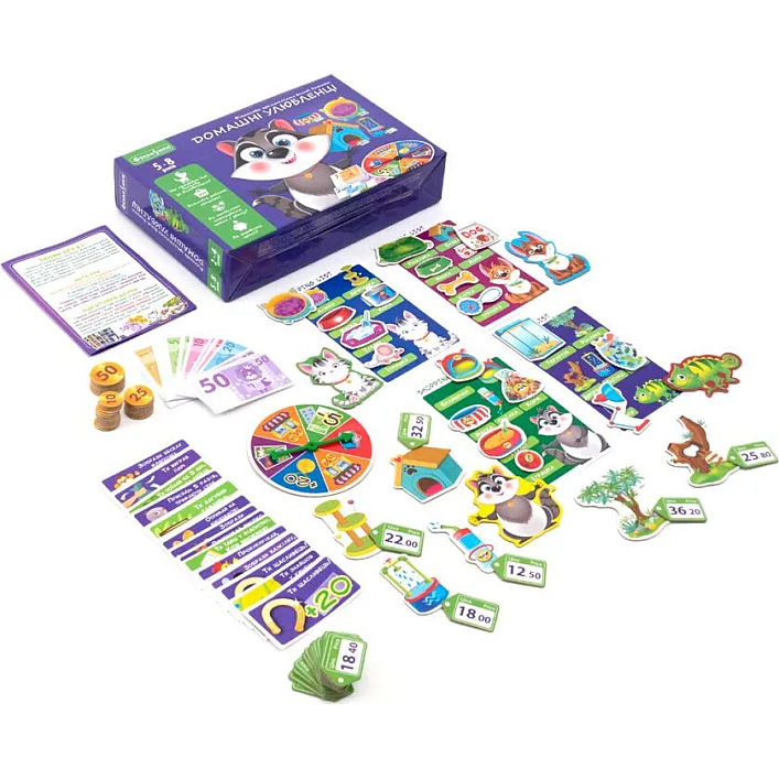 Настольная игра "Домашние животные" VT2312-07 VladiToys (Нас0275)