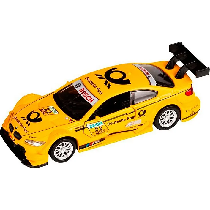 Автомодель TechnoDrive - BMW M3 DTM (желтый) (Маш8698)