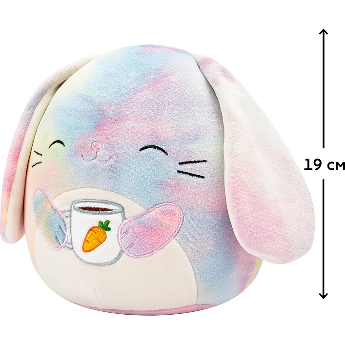 М'яка іграшка SQUISHMALLOWS – КРОЛИК КЕНДІ (19 cm)