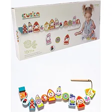 Деревянная игрушка "Гномы-крепыши" арт. 13654 CUBIKA (Дер7654)
